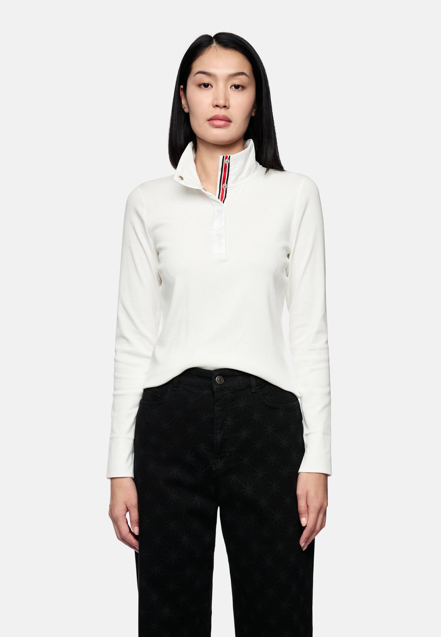 Топ Marc Cain Long sleeved top, Off-White/White
Топ Marc Cain Long sleeved top, Off-White/White
