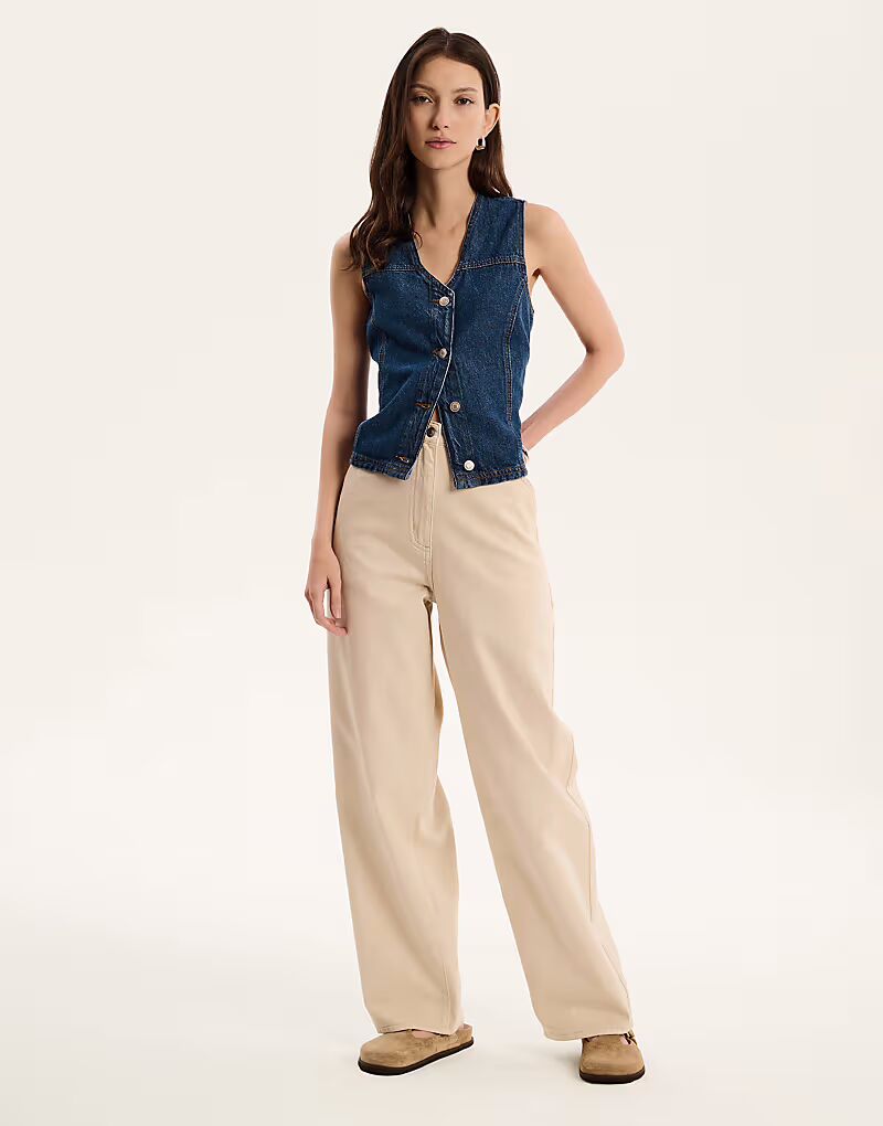 Джинсы OMNES Marlo High Rise в бежевом цвете
Джинсы OMNES Marlo High Rise в бежевом цвете