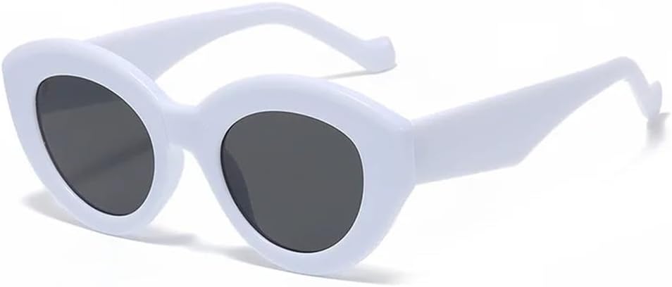 Солнцезащитные очки UV400 - увеличенные овальные очки "кошачий глаз" с градиентной оправой для женщин и мужчин, для бега и занятий спортом на открытом воздухе UYPTK, C3 White Black
Солнцезащитные очки UV400 - увеличенные овальные очки "кошачий глаз" с градиентной оправой для женщин и мужчин, для бега и занятий спортом на открытом воздухе UYPTK, C3 White Black