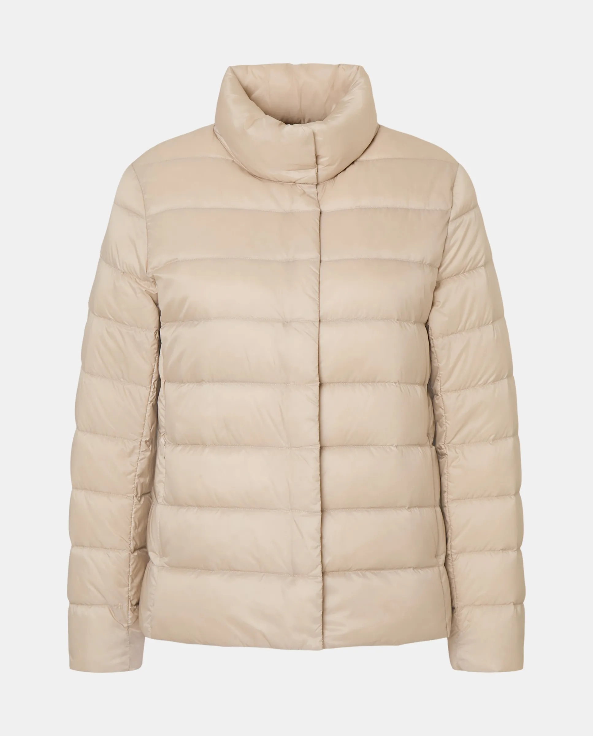 Женская короткая гладкая пуховая куртка Woman El Corte Inglés, бежевый
Женская короткая гладкая пуховая куртка Woman El Corte Inglés, бежевый