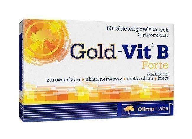 Набор витаминов и минералов Olimp Gold-Vit B Forte, 60 шт
Набор витаминов и минералов Olimp Gold-Vit B Forte, 60 шт