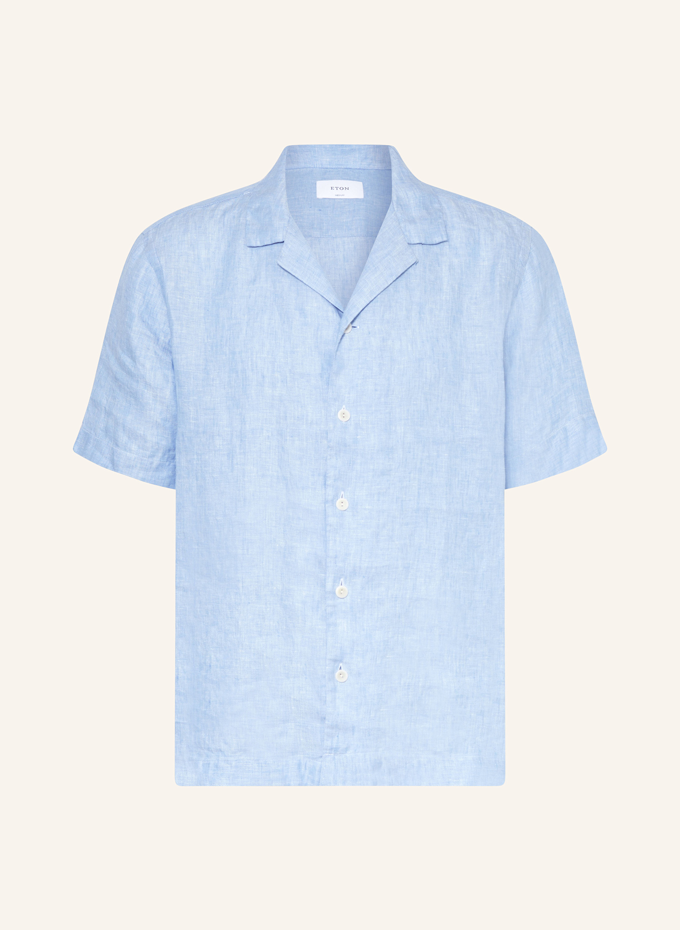 Рубашка для отдыха, удобная посадка, из льна Eton, голубой
Рубашка для отдыха, удобная посадка, из льна Eton, голубой