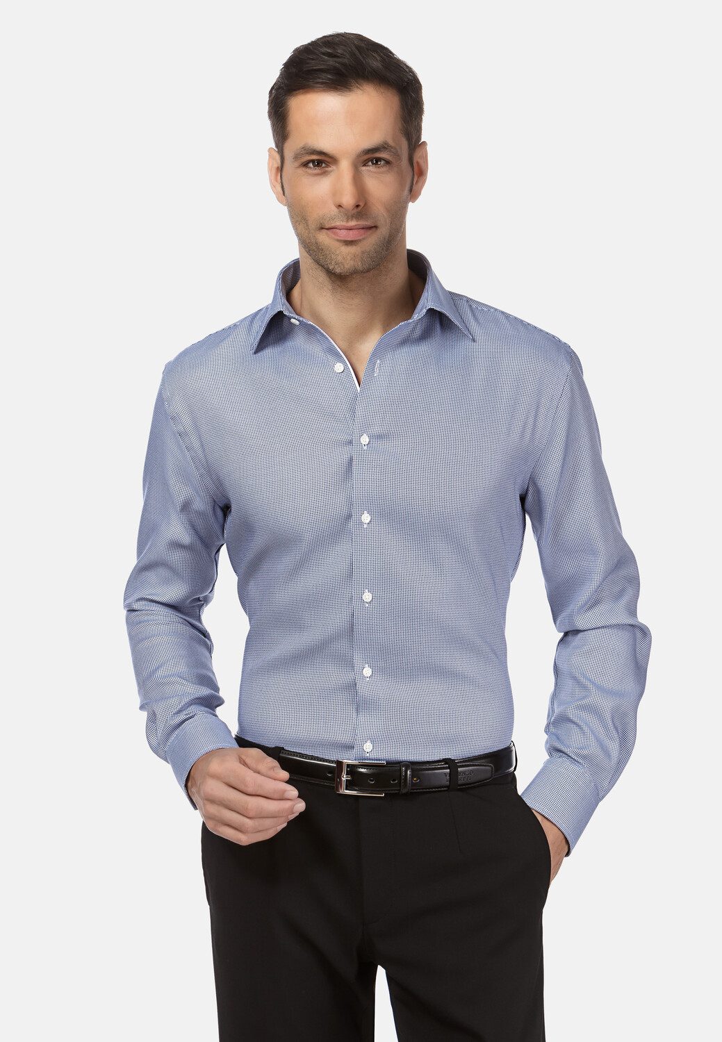 Рубашка Vincenzo Boretti tailliert, светло синий
Рубашка Vincenzo Boretti tailliert, светло синий