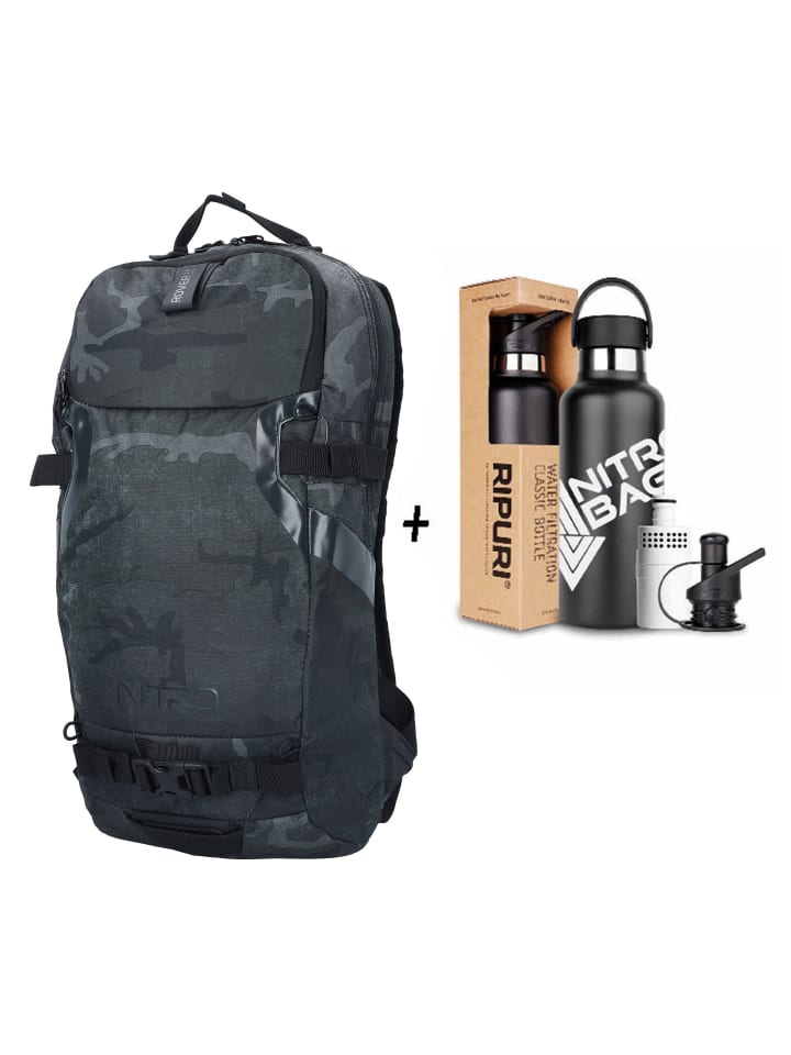 Nitro Рюкзак X Ripuri, комплект из 2 предметов, камуфляж «кованый»
Nitro Рюкзак X Ripuri, комплект из 2 предметов, камуфляж «кованый»