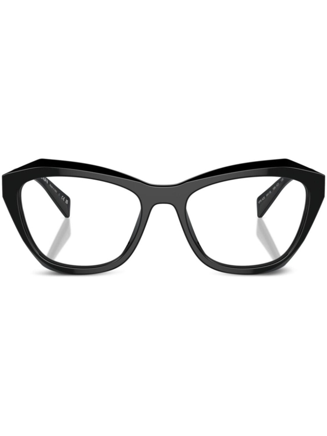 Prada Eyewear очки в геометричной оправе с логотипом, черный
Prada Eyewear очки в геометричной оправе с логотипом, черный