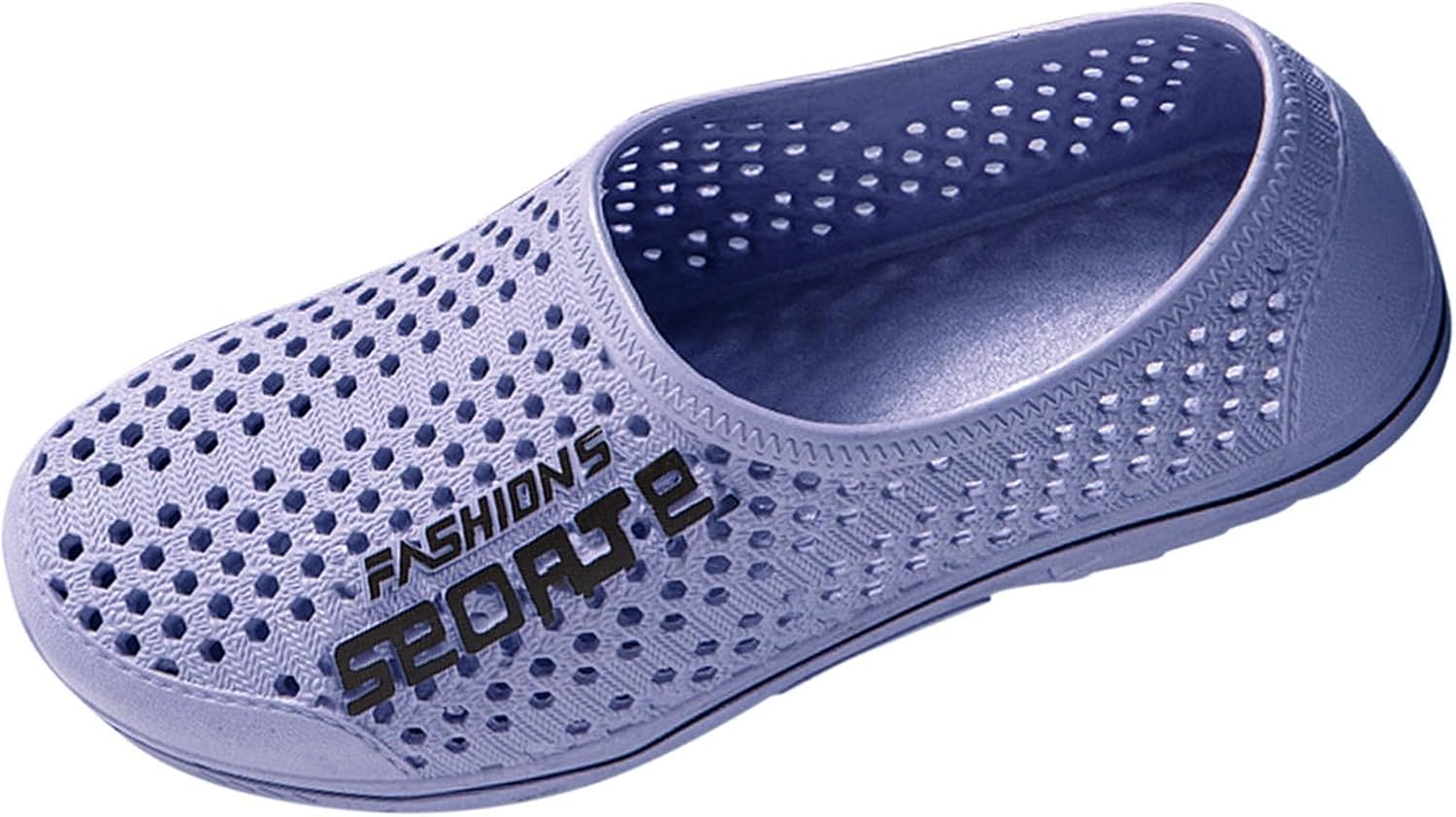 Летние садовые сабо, повседневные тапочки для мужчин, дышащие женские садовые туфли, удобные тапочки с вырезами, мягкая подошва, пляжные сандалии Generic, серый
Летние садовые сабо, повседневные тапочки для мужчин, дышащие женские садовые туфли, удобные тапочки с вырезами, мягкая подошва, пляжные сандалии Generic, серый