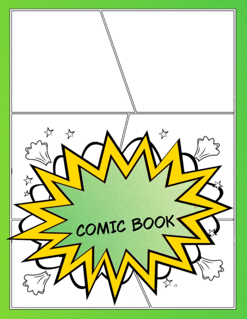 Totally Blank Comic Book: Create Your Own Stories, Anime, Manga & Comic Strips With This Entirely Blank 336 Page Book With Filled With 10 Template ... Your Own Art, Name & Book Title To The Front (Independently published)
Totally Blank Comic Book: Create Your Own Stories, Anime, Manga & Comic Strips With This Entirely Blank 336 Page Book With Filled With 10 Template ... Your Own Art, Name & Book Title To The Front (Independently published)