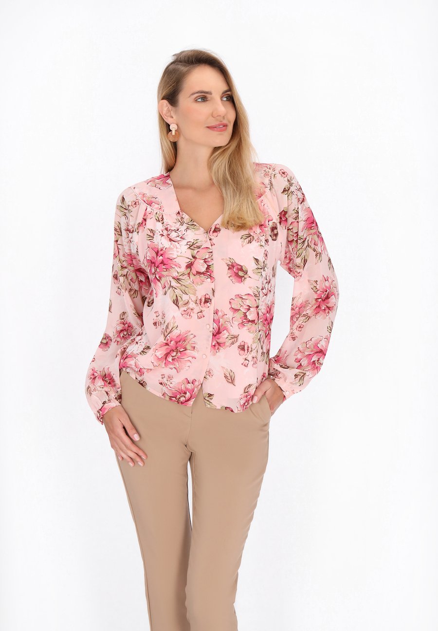 Блуза usha Button-down blouse, Light Rose Multicolor/Light Pink
Блуза usha Button-down blouse, Light Rose Multicolor/Light Pink
