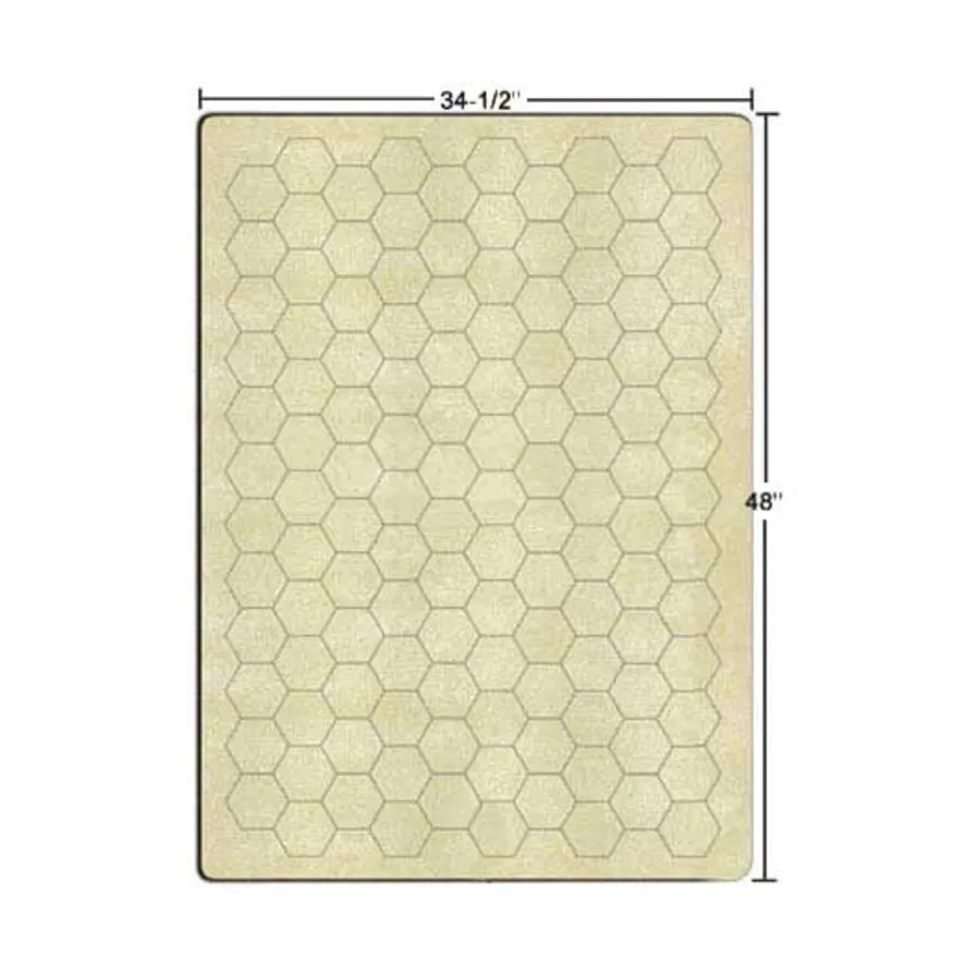BattleMat — виниловый игровой коврик 23 1/2 X 26 дюймов — шестигранники 1 дюйм, Mats (Chessex)
BattleMat — виниловый игровой коврик 23 1/2 X 26 дюймов — шестигранники 1 дюйм, Mats (Chessex)