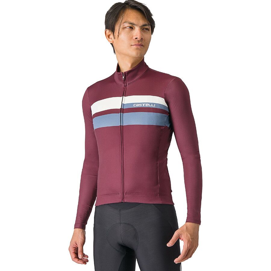 Футболка Castelli Lineare Long-Sleeve Castelli, Deep Bordeaux/Light Steel Blue/Ivory
Футболка Castelli Lineare Long-Sleeve Castelli, Deep Bordeaux/Light Steel Blue/Ivory
