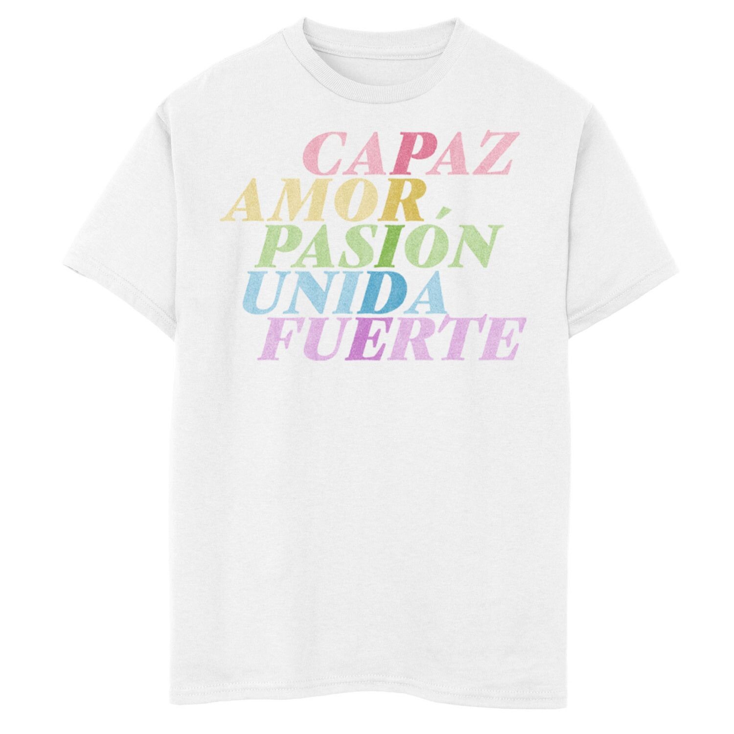 Футболка Gonzales Hispanic Traits Pride List для мальчиков Licensed Character
Футболка Gonzales Hispanic Traits Pride List для мальчиков Licensed Character