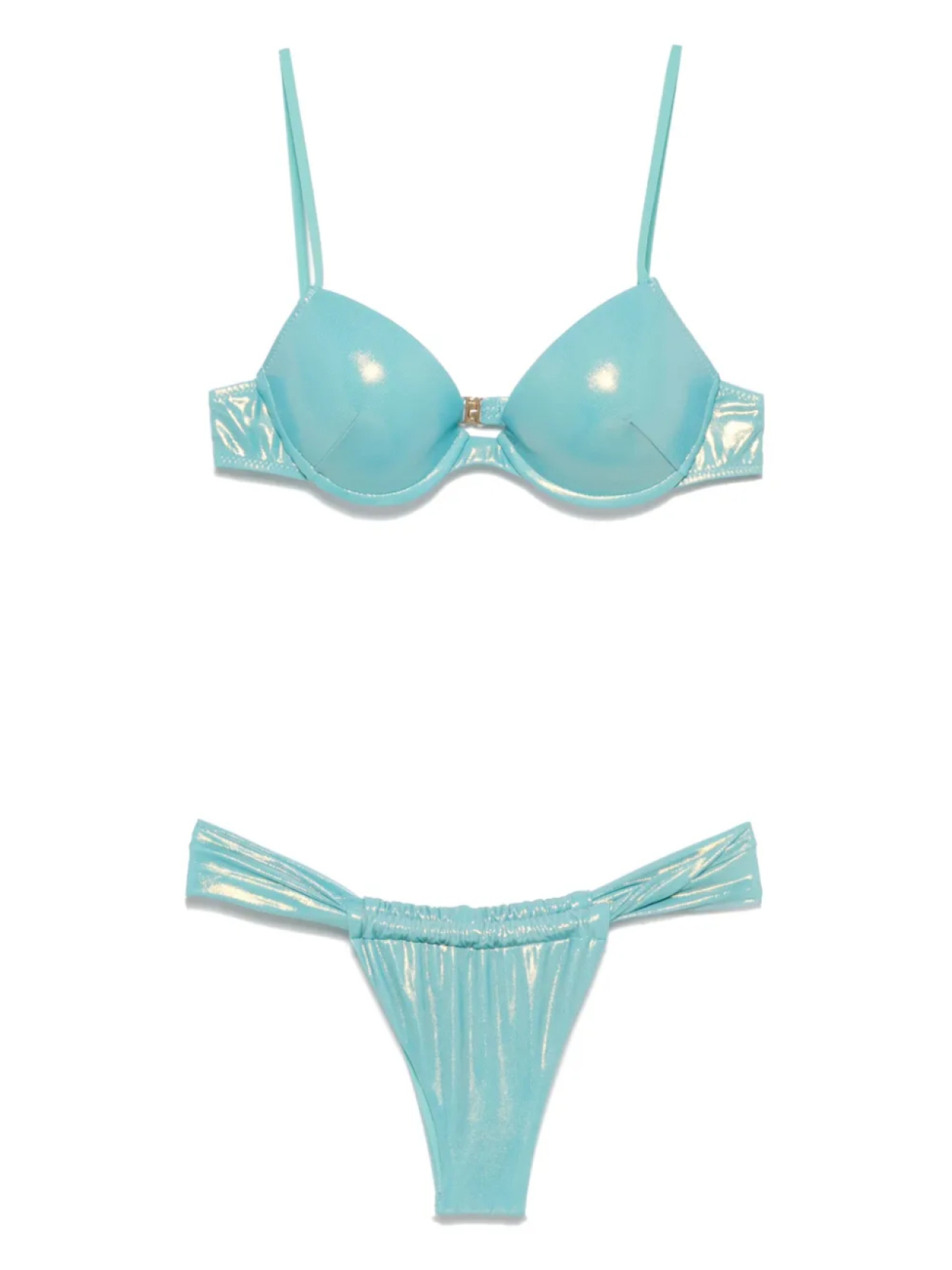 Комплект бикини с переливающимся эффектом MATINEE DONNA, синий
Комплект бикини с переливающимся эффектом MATINEE DONNA, синий