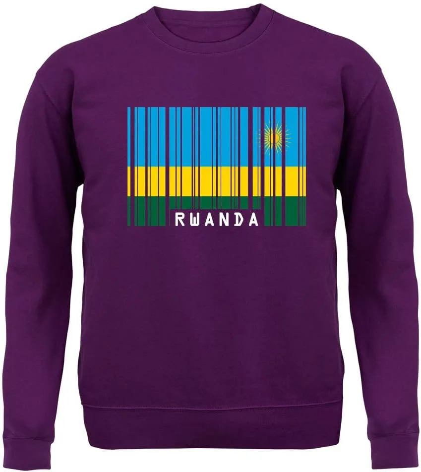 Свитшот Unisex Dressdown Rwanda Barcode Style Flag
Свитшот Unisex Dressdown Rwanda Barcode Style Flag