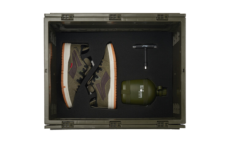 Кроссовки Wave для скейтбординга мужские, среднего размера, армейский зеленый Lining
Кроссовки Wave для скейтбординга мужские, среднего размера, армейский зеленый Lining