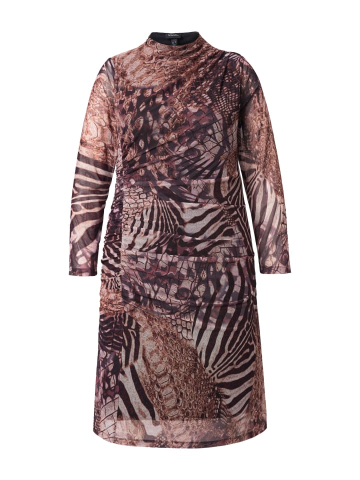 Платье миди цвета светло-шампань Ulla Popken
Платье миди цвета светло-шампань Ulla Popken