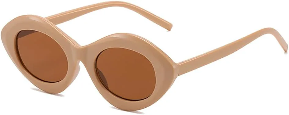 Овальные солнцезащитные очки для женщин и мужчин, с градиентными линзами, оправа в винтажном повседневном стиле, защита от ультрафиолета UV400 VFDHN, C3
Овальные солнцезащитные очки для женщин и мужчин, с градиентными линзами, оправа в винтажном повседневном стиле, защита от ультрафиолета UV400 VFDHN, C3