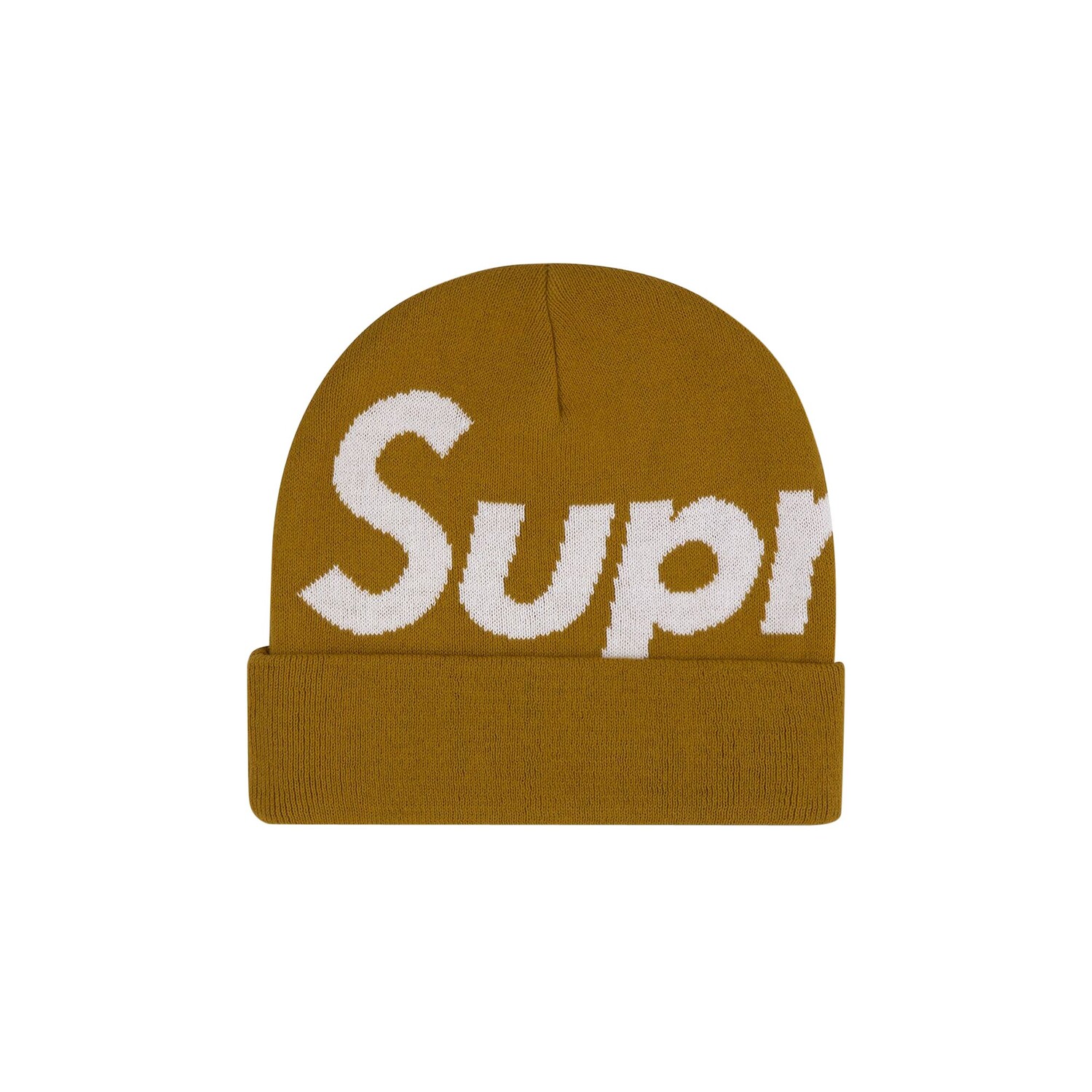 Шапка-бини Supreme с большим логотипом, золотого цвета
Шапка-бини Supreme с большим логотипом, золотого цвета