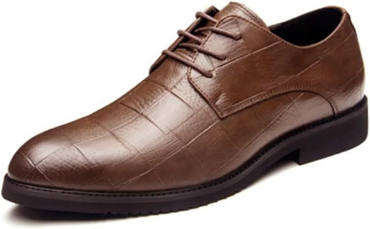 Мужские оксфорды Классические деловые кожаные туфли Мужские официальные туфли для повседневной носки, вечеринок и вечеров Осень Весна Generic, коричневый
Мужские оксфорды Классические деловые кожаные туфли Мужские официальные туфли для повседневной носки, вечеринок и вечеров Осень Весна Generic, коричневый