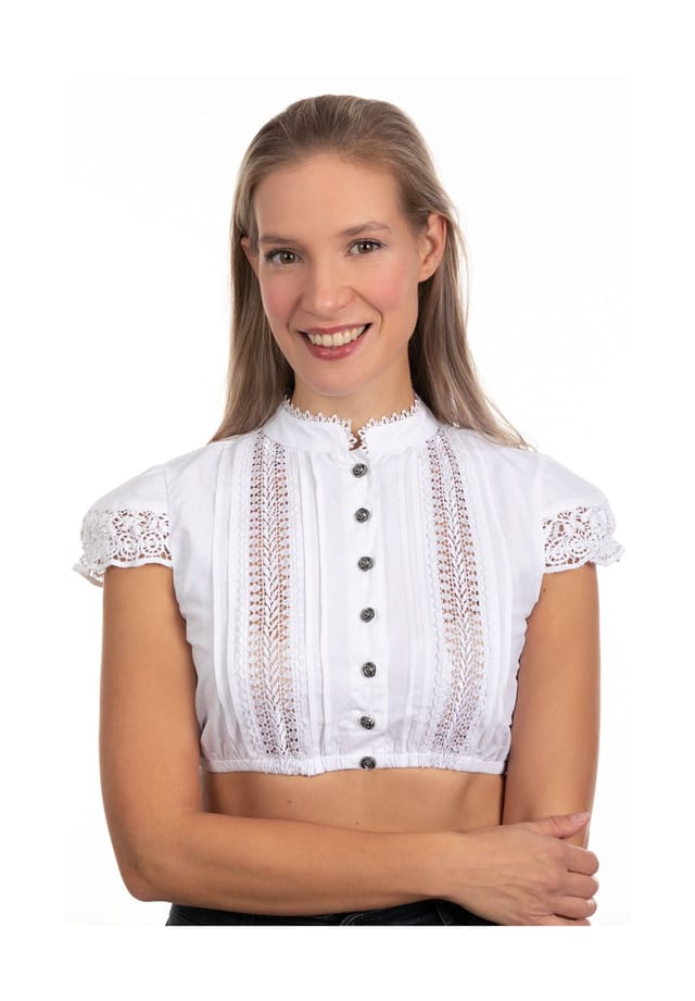 Блузка Dirndl Сара Edelnice, белый
Блузка Dirndl Сара Edelnice, белый
