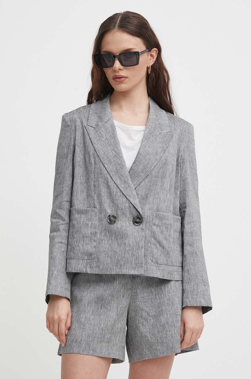 Льняная блейзер Sisley, серый
Льняная блейзер Sisley, серый