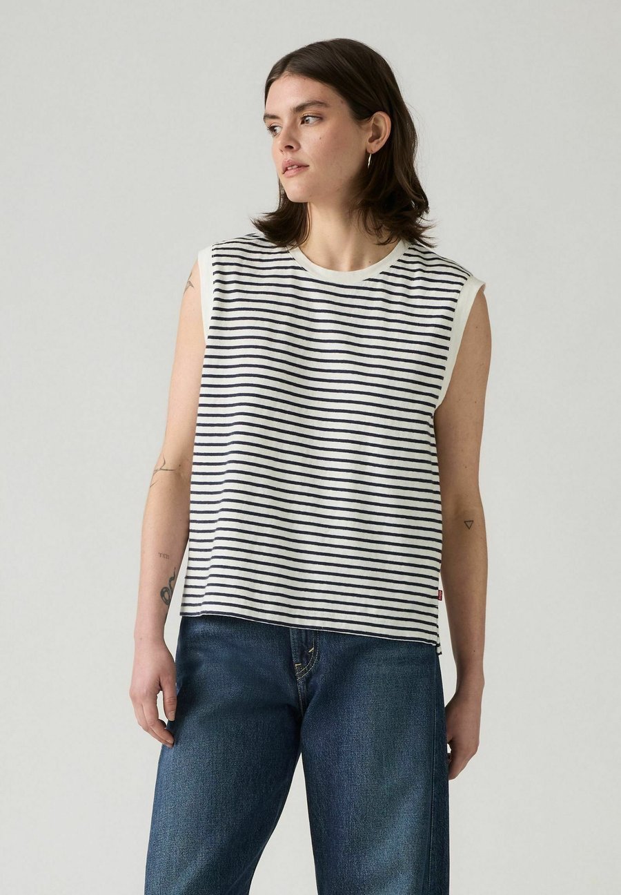 Футболка Levi's BOXY FOREVER TRIBLEND., Emmi Stripe Peacoat-0018/Blue Denim
Футболка Levi's BOXY FOREVER TRIBLEND., Emmi Stripe Peacoat-0018/Blue Denim