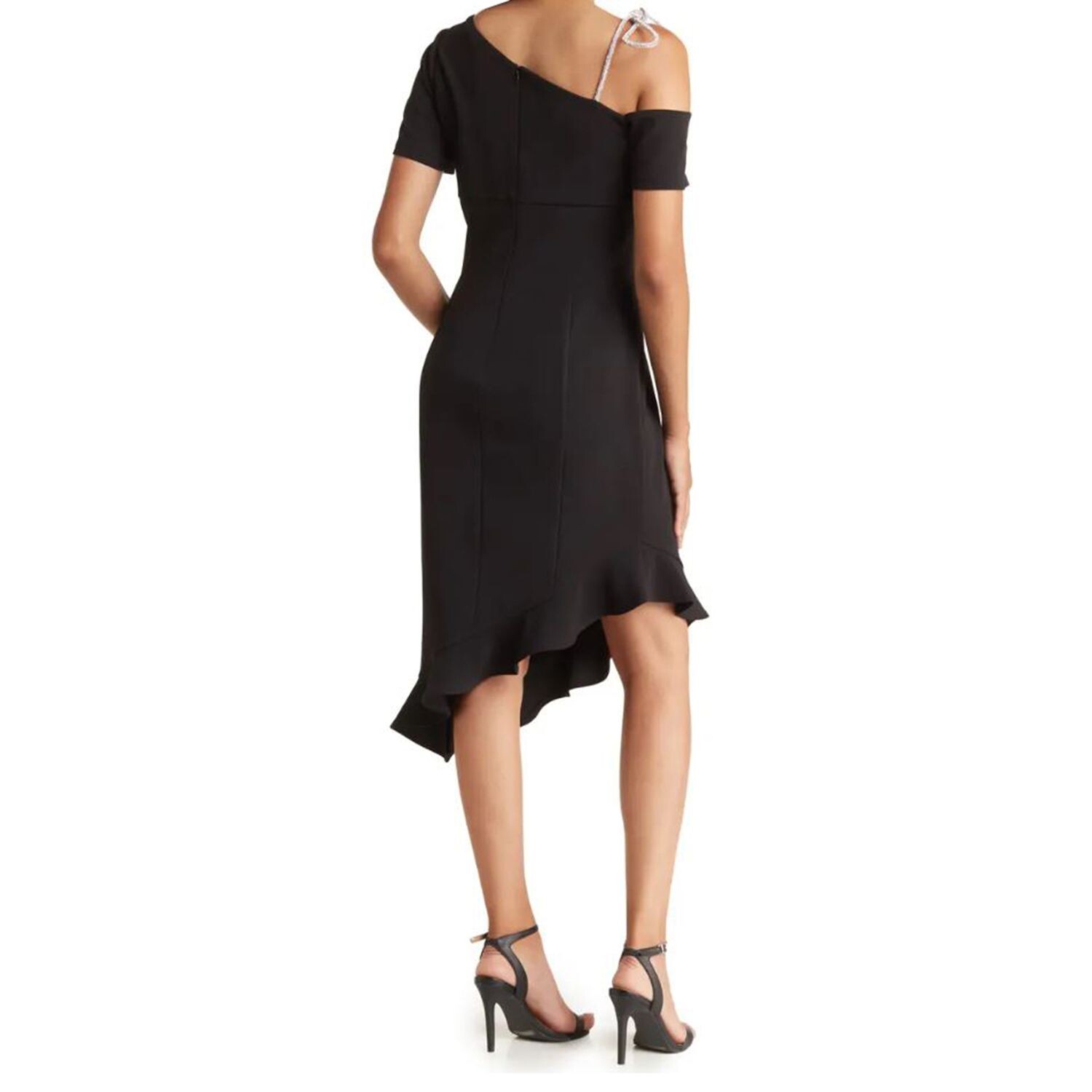 Женское платье-футляр с асимметричными бретелями и кристаллами Focus By Shani Focus By Shani
Женское платье-футляр с асимметричными бретелями и кристаллами Focus By Shani Focus By Shani