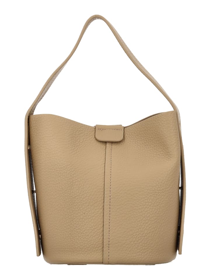 Usha WHITE LABEL Женская сумка-ведро бежевого цвета
Usha WHITE LABEL Женская сумка-ведро бежевого цвета