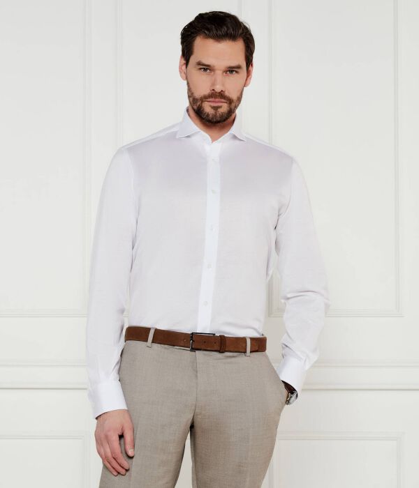 Рубашка Modern fit Karl Lagerfeld, белый 
Рубашка Modern fit Karl Lagerfeld, белый