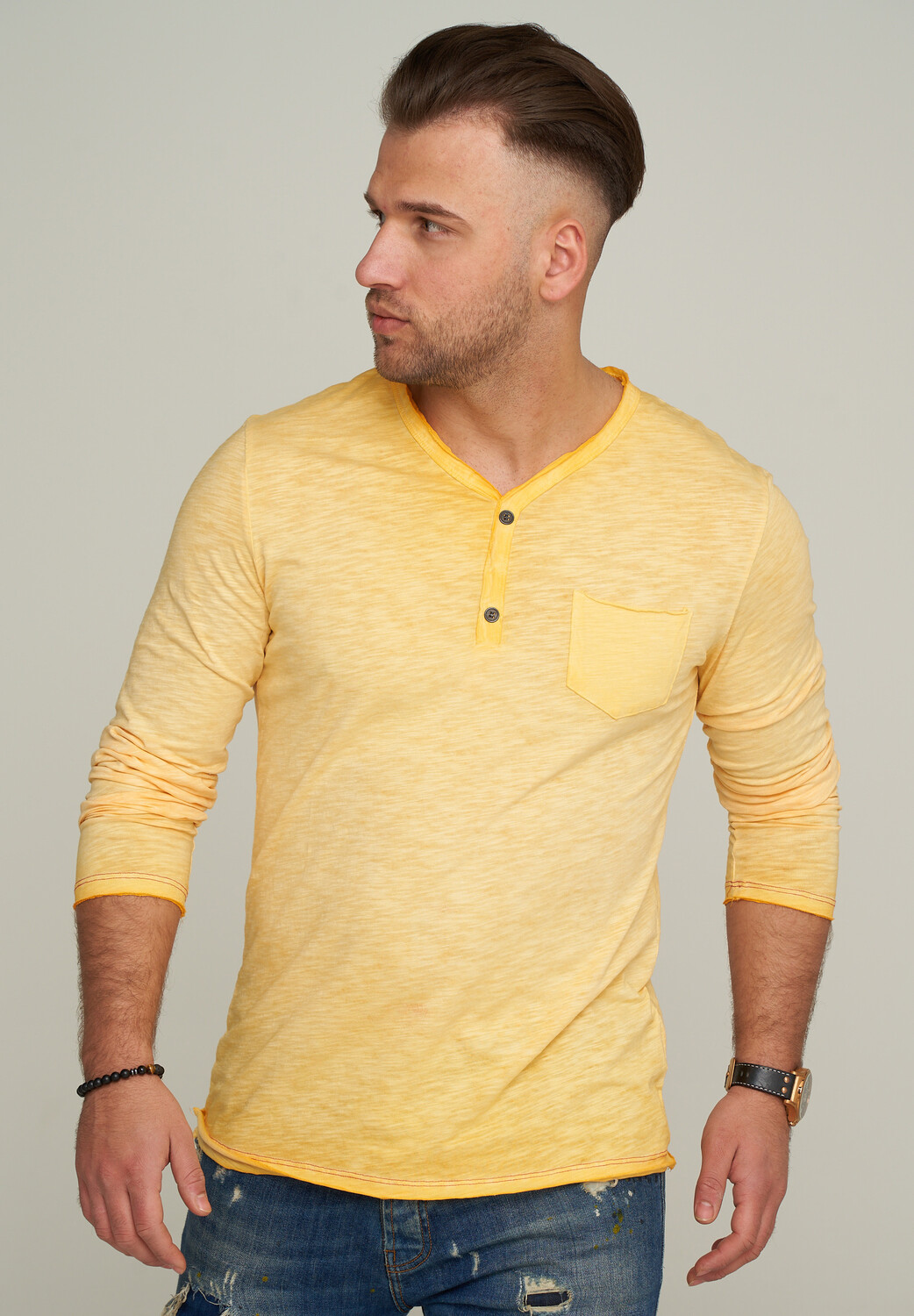 Лонгслив CARISMA Langarmshirt CRSEWARD, желтый 
Лонгслив CARISMA Langarmshirt CRSEWARD, желтый