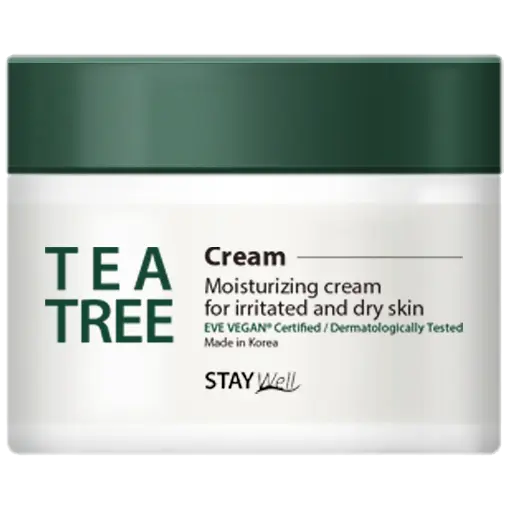 Stay Well Tea Tree крем для лица с чайным деревом, 50 мл
Stay Well Tea Tree крем для лица с чайным деревом, 50 мл