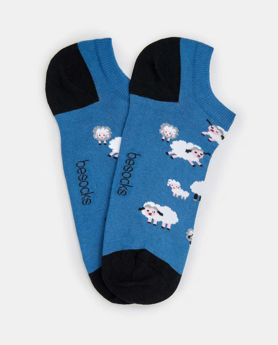 Мужские носки до щиколотки синего цвета из органического хлопка Besocks, синий
Мужские носки до щиколотки синего цвета из органического хлопка Besocks, синий