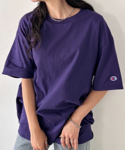 Футболка Champion, хлопковая, с коротким рукавом, однотонная, темно-фиолетовый
Футболка Champion, хлопковая, с коротким рукавом, однотонная, темно-фиолетовый