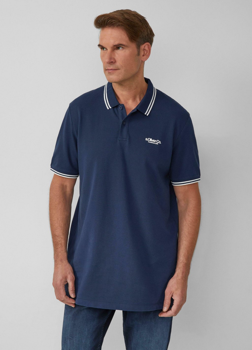 Рубашка поло s.Oliver, темно-синий
Рубашка поло s.Oliver, темно-синий