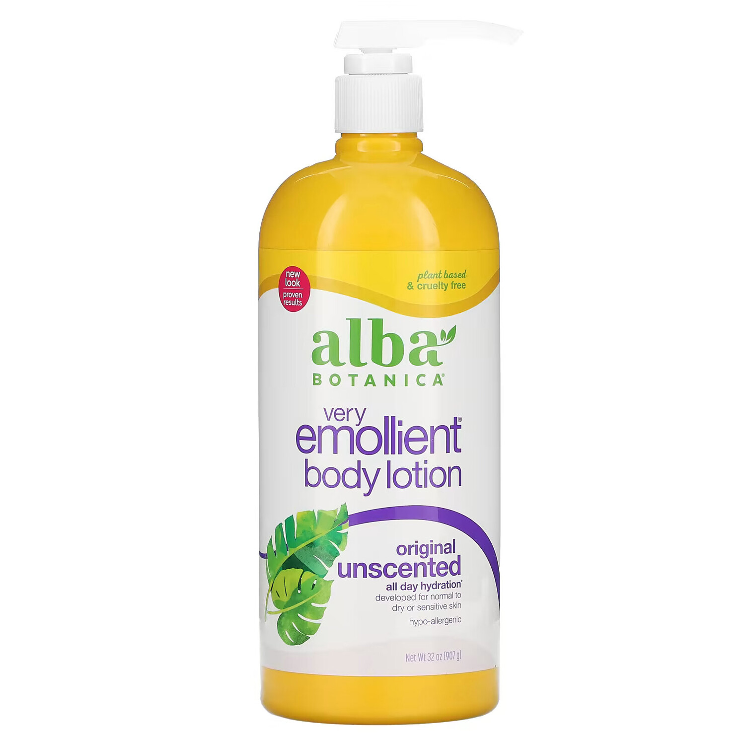 Alba Botanica, Very Emollient, смягчающий лосьон для тела, без запаха, оригинальный, 907 г (32 унции)
Alba Botanica, Very Emollient, смягчающий лосьон для тела, без запаха, оригинальный, 907 г (32 унции)