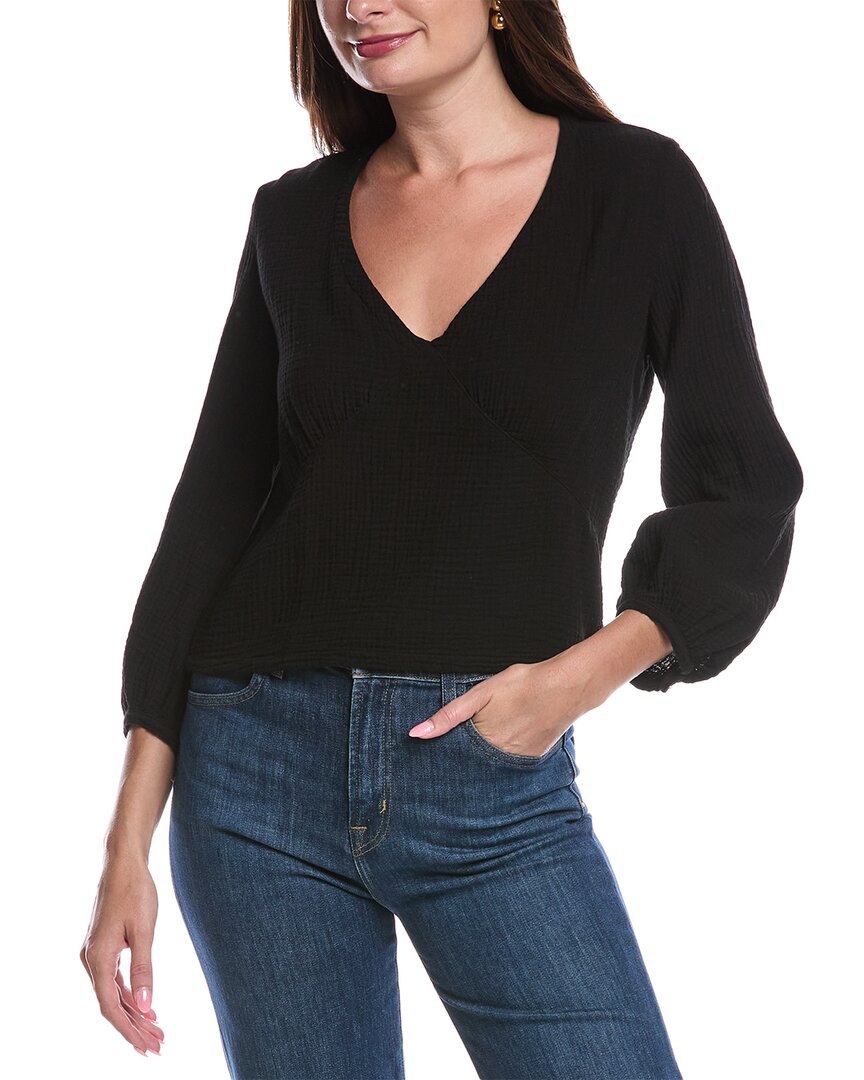 Nation LTD Maribeth Блузка с рукавами-фонариками и V-образным вырезом, черный
Nation LTD Maribeth Блузка с рукавами-фонариками и V-образным вырезом, черный