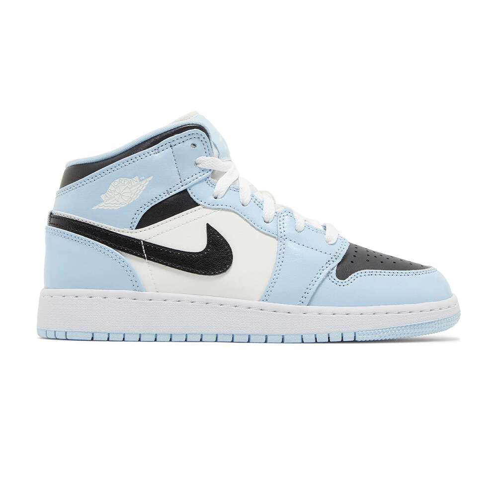 Кроссовки Nike Air Jordan 1 Mid GS, голубой
Кроссовки Nike Air Jordan 1 Mid GS, голубой