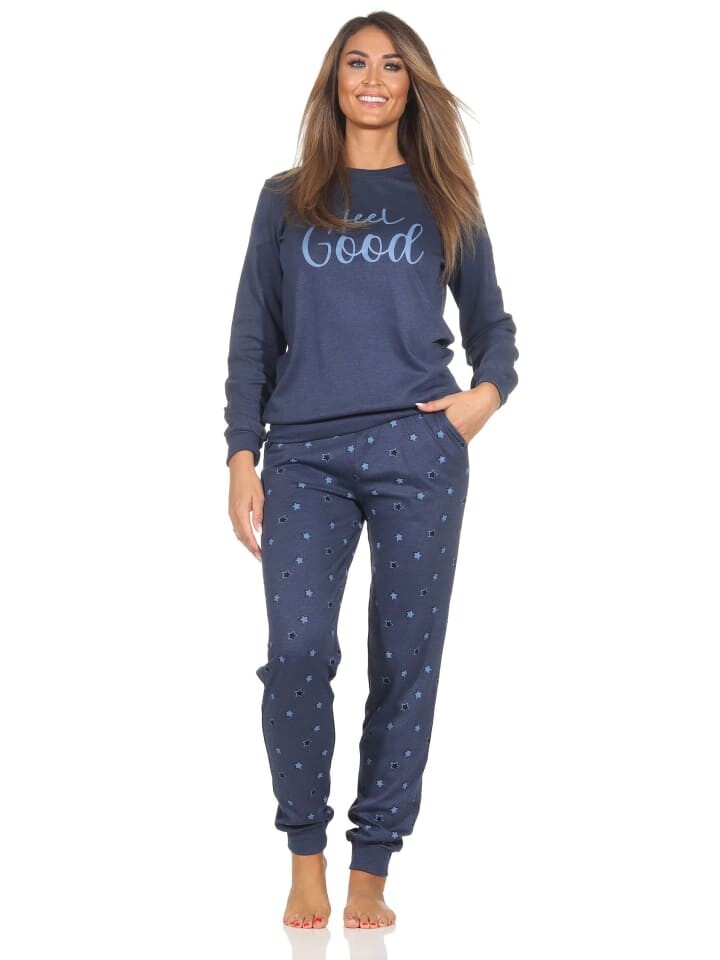 Пижама NORMANN Langarm Kuschel Interlock Langarm Sterne Optik, цвет blau-mel.
Пижама NORMANN Langarm Kuschel Interlock Langarm Sterne Optik, цвет blau-mel.