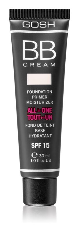 Увлажняющий ВВ-крем SPF 15 Gosh BB, оттенок 001 Sand 30 мл
Увлажняющий ВВ-крем SPF 15 Gosh BB, оттенок 001 Sand 30 мл