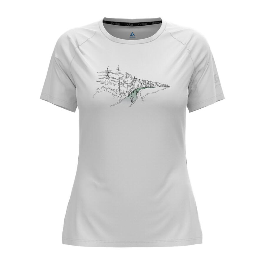 Женская беговая рубашка Odlo с круглым вырезом, размер S/S, с принтом Essentials 313961
Женская беговая рубашка Odlo с круглым вырезом, размер S/S, с принтом Essentials 313961