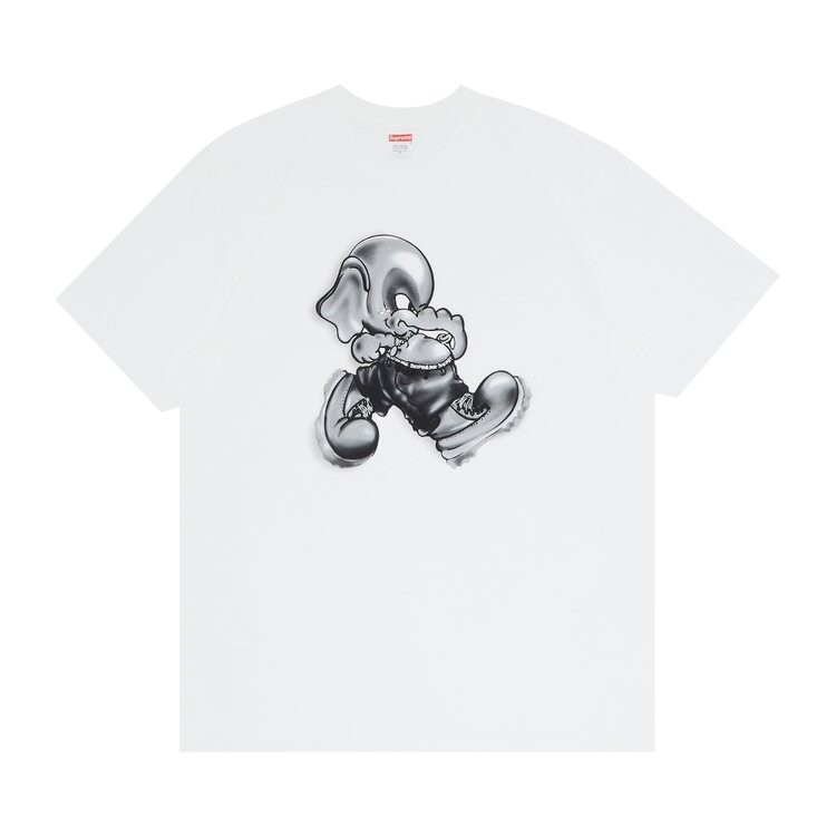 Футболка Supreme Elephant Tee 'White', белый
Футболка Supreme Elephant Tee 'White', белый