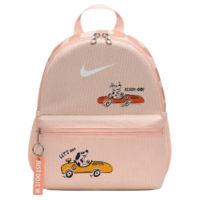 Nike Тканевый рюкзак унисекс кораллово-красный и абрикосово-желтый, Driving Dog 
Nike Тканевый рюкзак унисекс кораллово-красный и абрикосово-желтый, Driving Dog