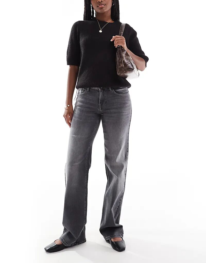 Джинсы Judy с низкой посадкой и широкими штанинами серого цвета ONLY
Джинсы Judy с низкой посадкой и широкими штанинами серого цвета ONLY