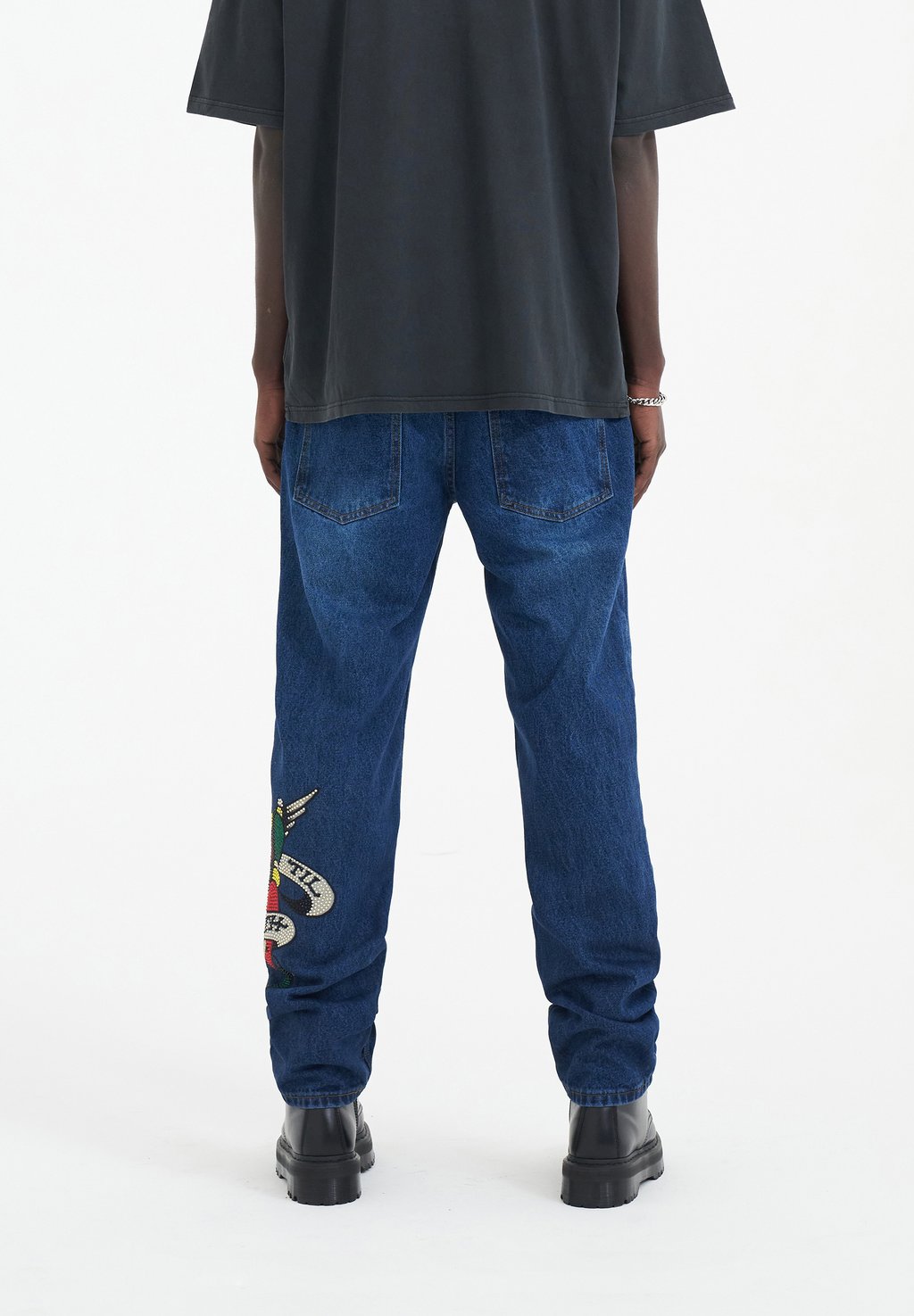 Джинсы свободного кроя TRUE-TILL-DEATH DIAMANTE Ed Hardy, синий деним
Джинсы свободного кроя TRUE-TILL-DEATH DIAMANTE Ed Hardy, синий деним