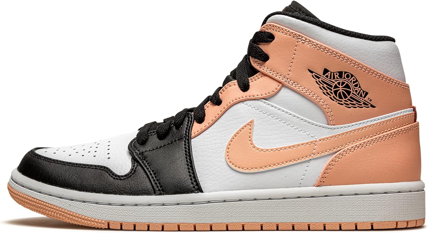 Кроссовки Nike Air Jordan 1 Mid для мужчин, Crimson Tint/White-Black
Кроссовки Nike Air Jordan 1 Mid для мужчин, Crimson Tint/White-Black