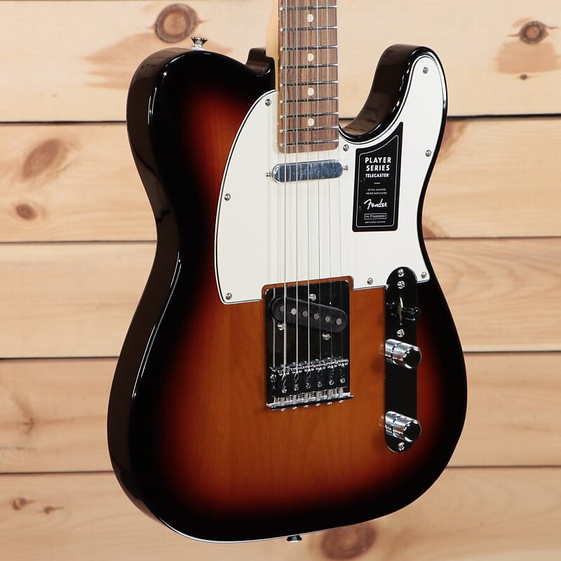 Fender Player Telecaster — 3 цвета Sunburst — MX22257897
Fender Player Telecaster — 3 цвета Sunburst — MX22257897