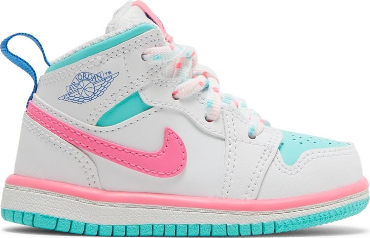 Кроссовки Air Jordan 1 Mid TD Digital Pink, белый
Кроссовки Air Jordan 1 Mid TD Digital Pink, белый
