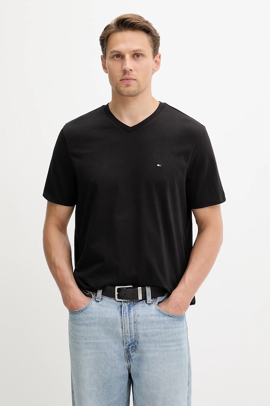 Хлопковая футболка Tommy Hilfiger, черный
Хлопковая футболка Tommy Hilfiger, черный