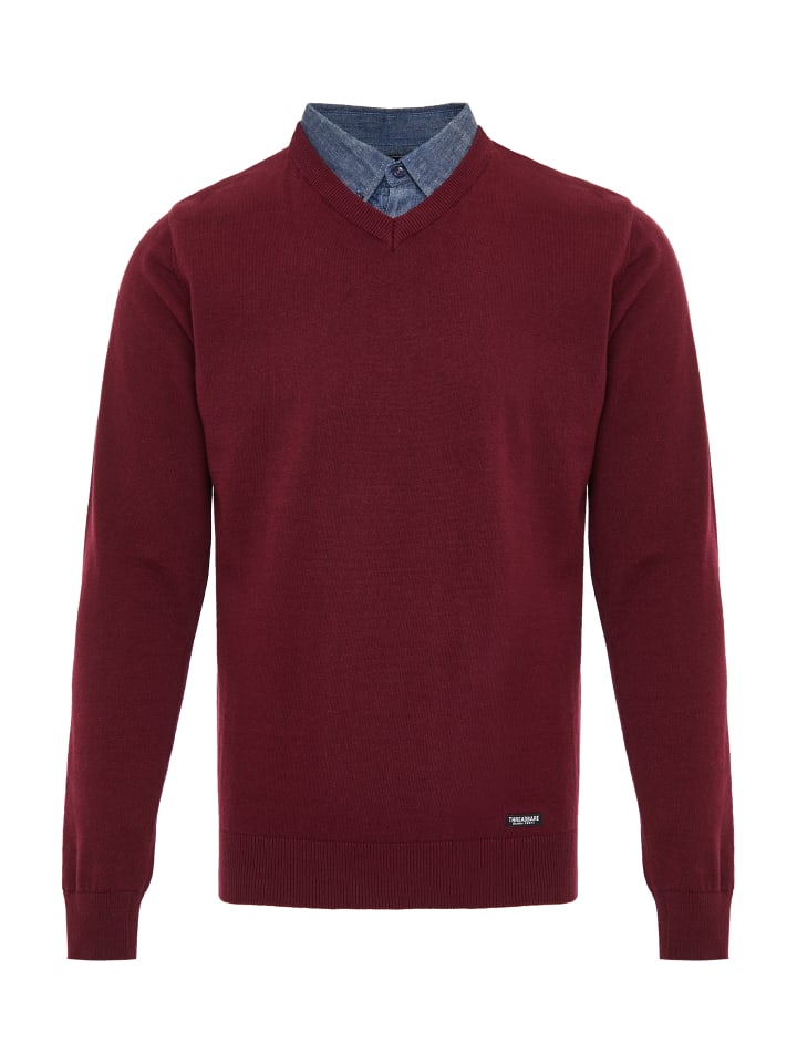 Свитер Threadbare, бордовый
Свитер Threadbare, бордовый