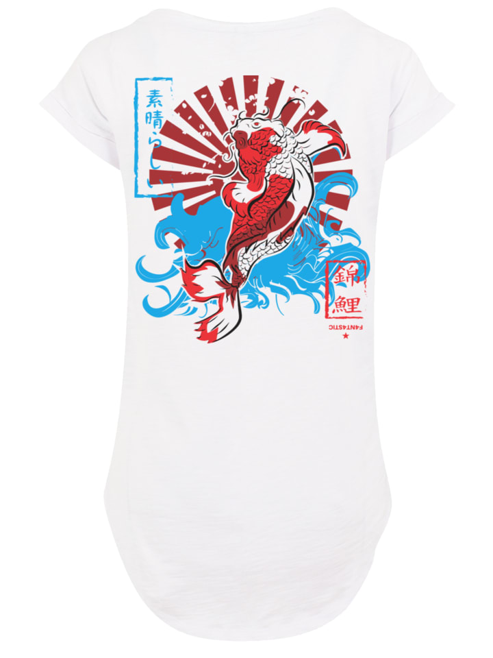 Женская длинная футболка больших размеров Japan Koi белого цвета F4NT4STIC, Белый, Женская длинная футболка больших размеров Japan Koi белого цвета F4NT4STIC
Женская длинная футболка больших размеров Japan Koi белого цвета F4NT4STIC, Белый, Женская длинная футболка больших размеров Japan Koi белого цвета F4NT4STIC