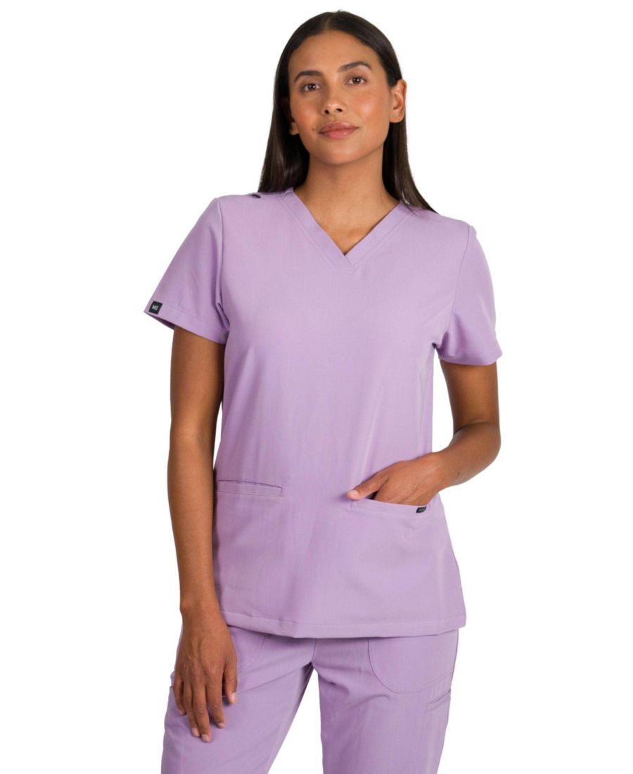 Женская облегающая медицинская рубашка Sofia с 3 карманами Medgear, Lavender
Женская облегающая медицинская рубашка Sofia с 3 карманами Medgear, Lavender